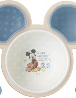 미키 마우스 한손으로 이유식 팔레트 블루