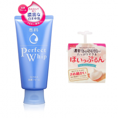 [세안세트]시세이도 센카 퍼펙트휩 폼클렌징 120g + 다이소 거품기