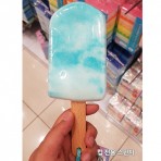 다이소 컵 전용 아이스바 스펀지(블루,핑크 랜덤발송)