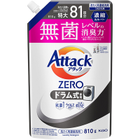 제로 세정에 어택ZERO 드럼세탁기용 리필 810g